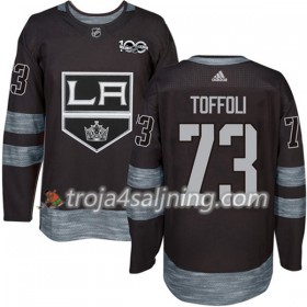 Los Angeles Kings tröja Tyler Toffoli 73 1917-2017 100th Anniversary Adidas Svart Authentic - NHL Tröjor Herr